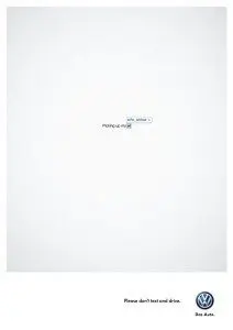volkswagen dont text and drive