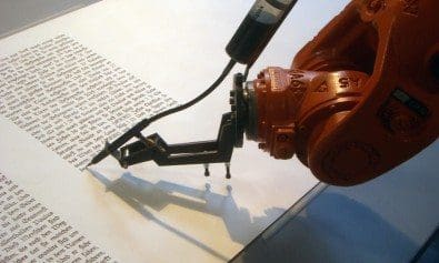 robot writing1