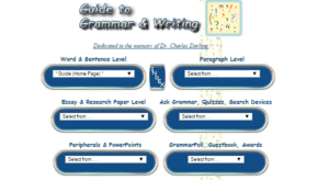 guide to grammar and writing