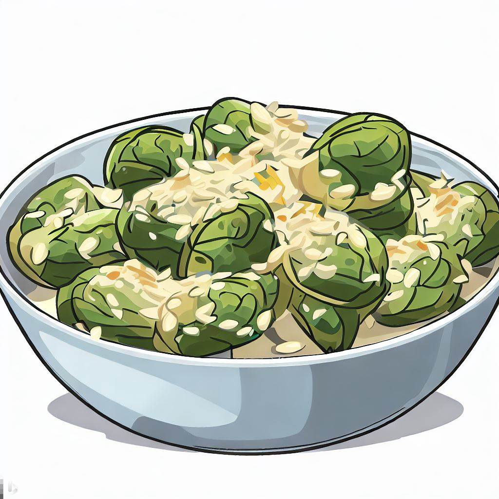 Favorite Keto Christmas Recipe #2: Creamy Garlic Parmesan Brussels Sprouts